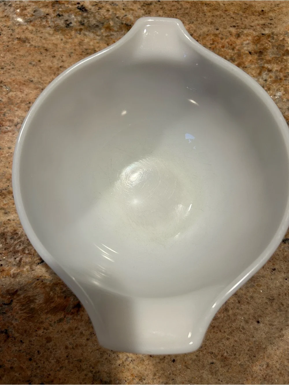 PYREX #441 TRADEMARK  1 1/2 PT Cinderella “Sandalwood Pattern” Mixing Bowl 1960.